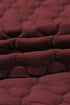 Stand Collar Flower Quilted Snap Button Zip Vests